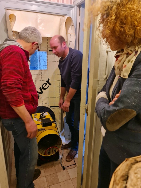 Test intermédiaire d'étanchéité à Louviers (27)