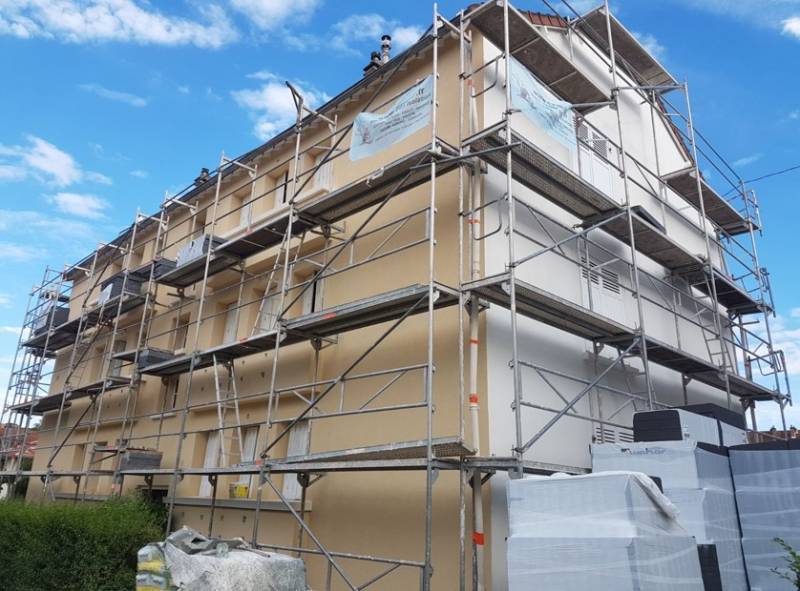 Isolation des murs par l'extérieur des petites copropriétés de moins de 50 lots à Versailles 78