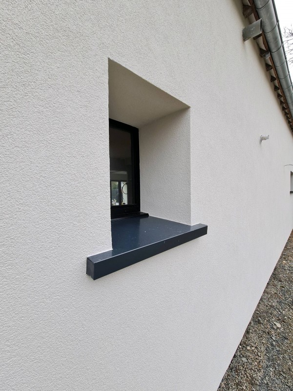 Appuis de fenêtre en aluminium noir