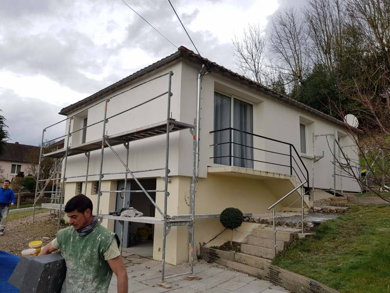 Faire isoler la façade d'une maison individuelle pour économie d'énergie à Paris en Île-de-France 75